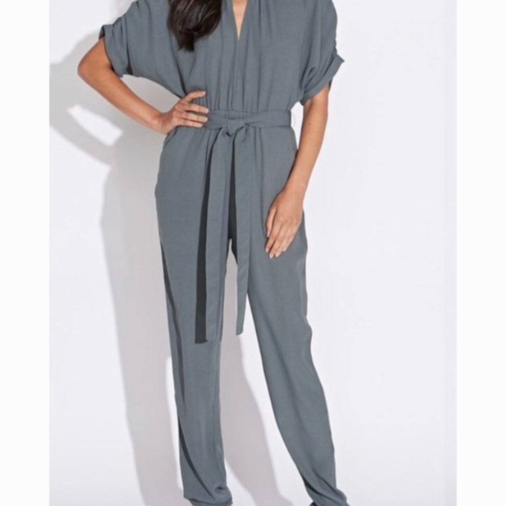 Blue Blush Sage Jumpsuit One Piece